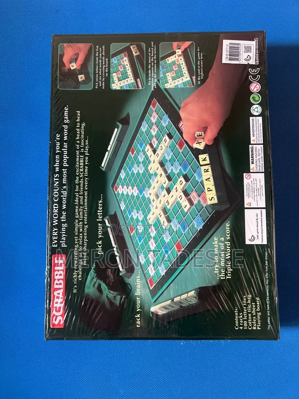 Scrabble Game in Addis Ababa, Ethiopia