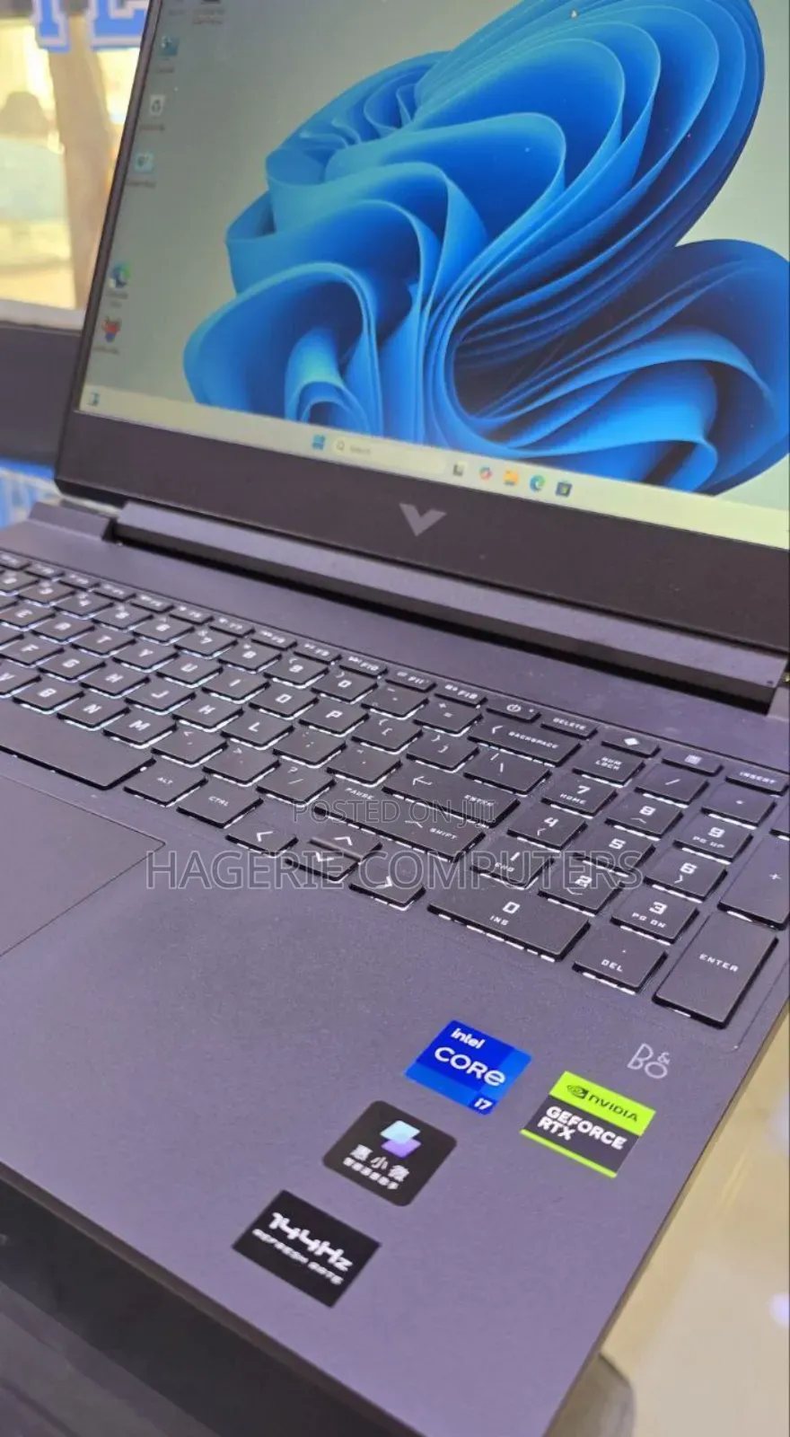 New Laptop HP Victus 16 16GB Intel Core I7 SSHD+SSD 1T