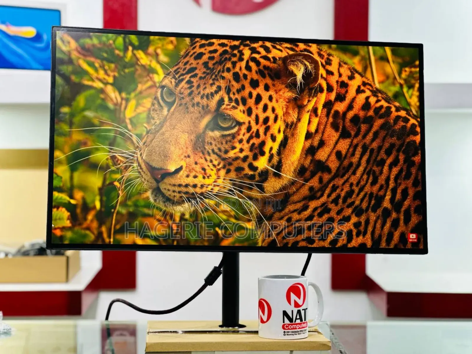 Lenovo MONITOR Frameless Screen Price 27,500 Birr