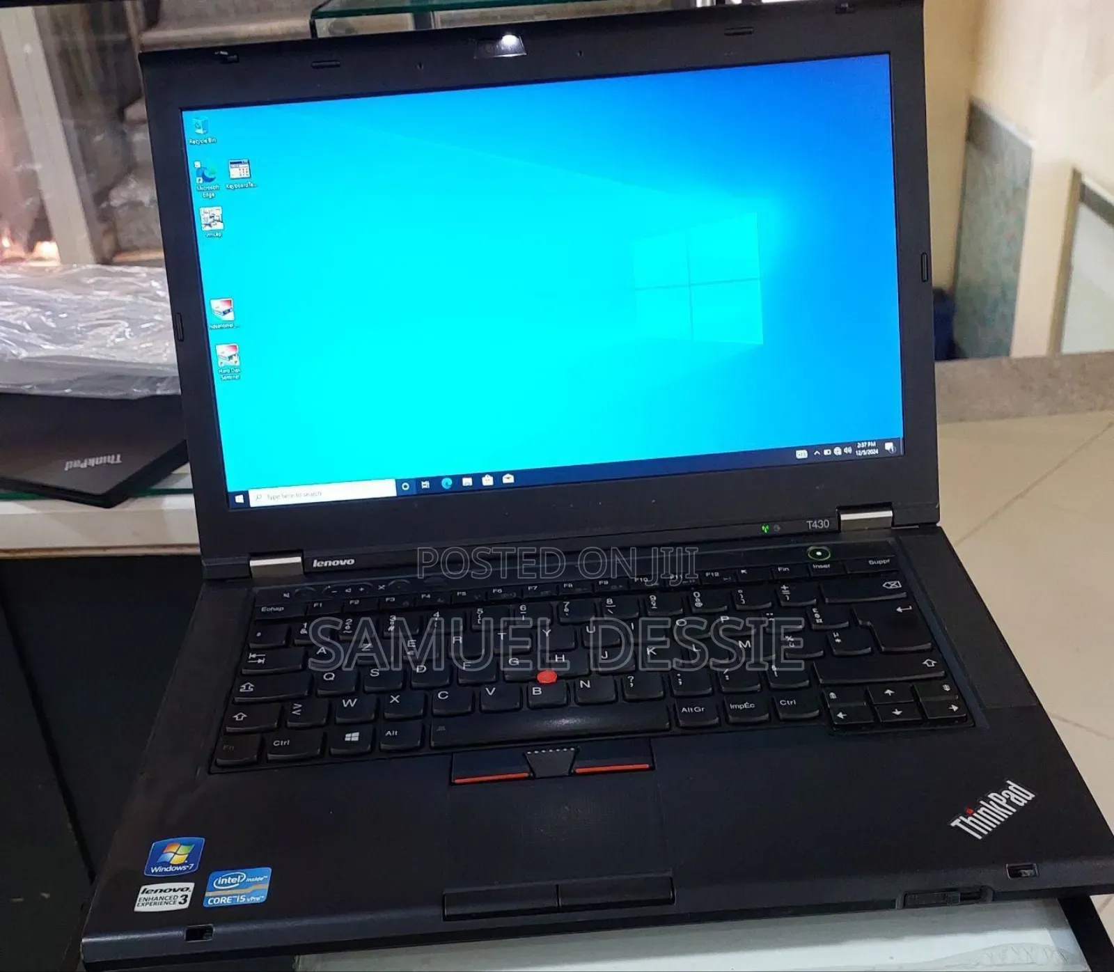 Laptop Lenovo ThinkPad T430 4GB Intel Core I5 HDD 320GB