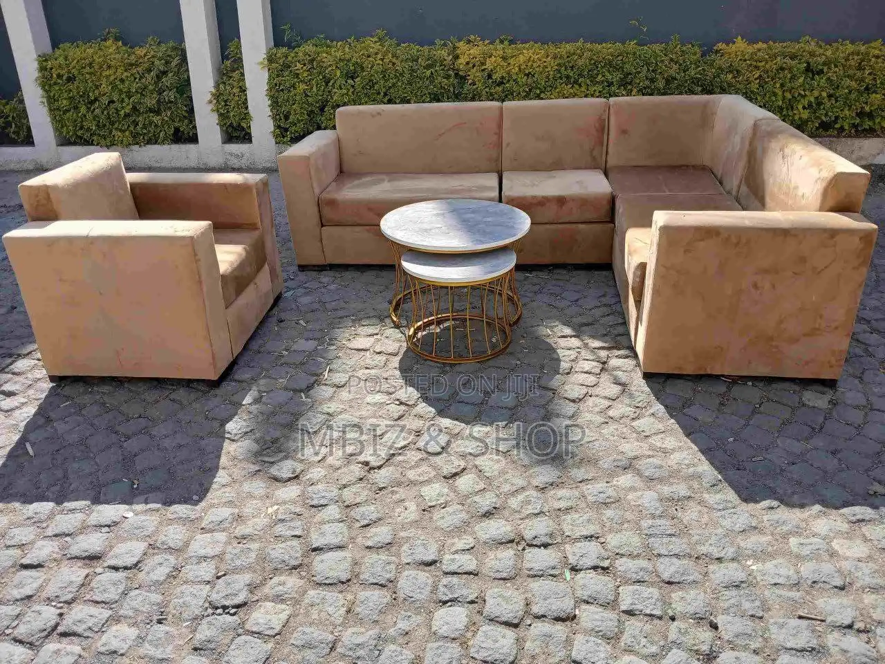 L Shape ዘመናዊ ሶፋ