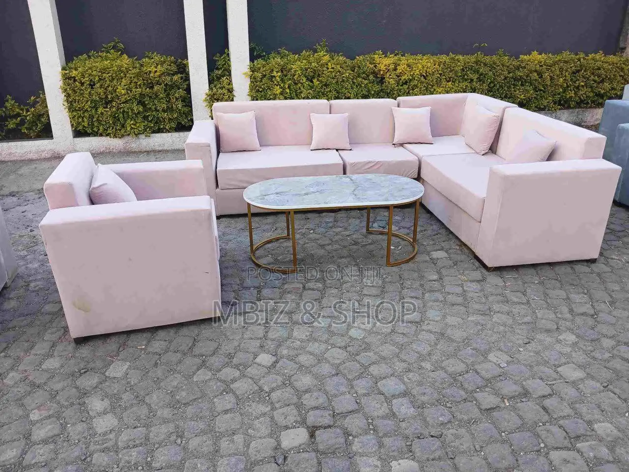 L Shape ዘመናዊ ሶፋ