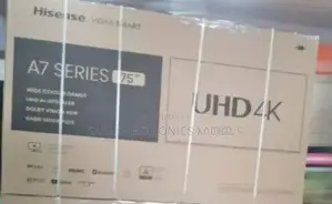 Hisense 75" A7 Series Smart TV – UHD, Android 14
