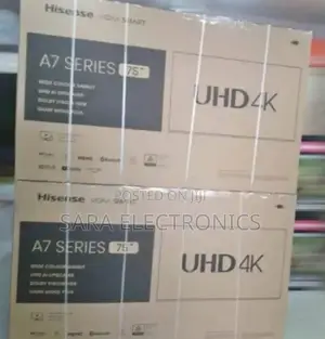 Hisense 75" A7 Series Smart TV – UHD, Android 14