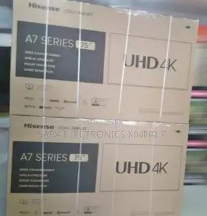 Hisense 75" A7 Series Smart TV – UHD, Android 14