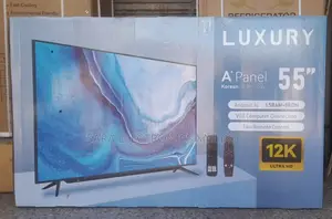 Luxury 55" Smart Android TV – UHD, Android 14, 2024 Model