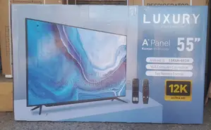 Luxury 55" Smart Android TV – UHD, Android 14, 2024 Model