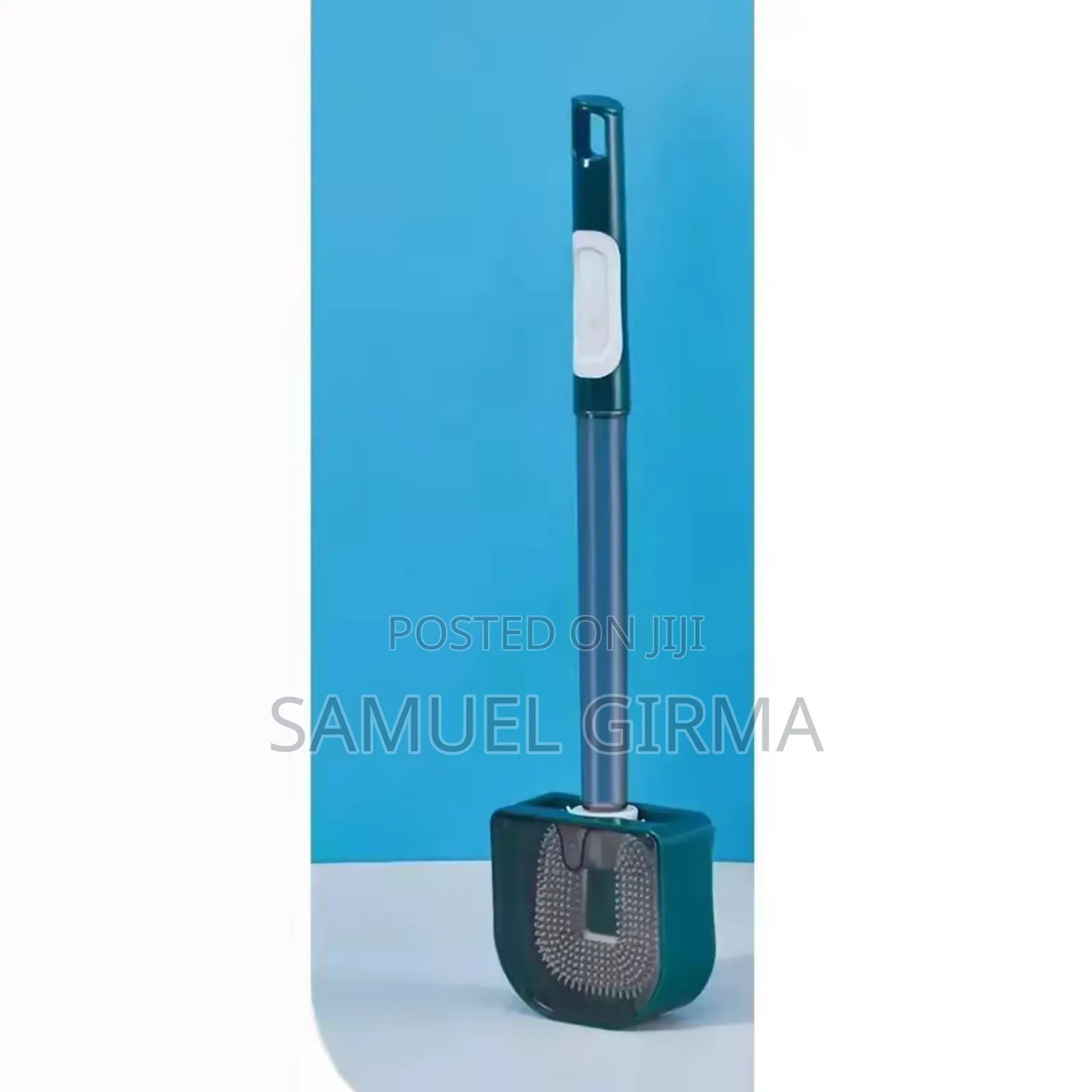Wall-Mounted Toilet Cleaning Brush With Holder