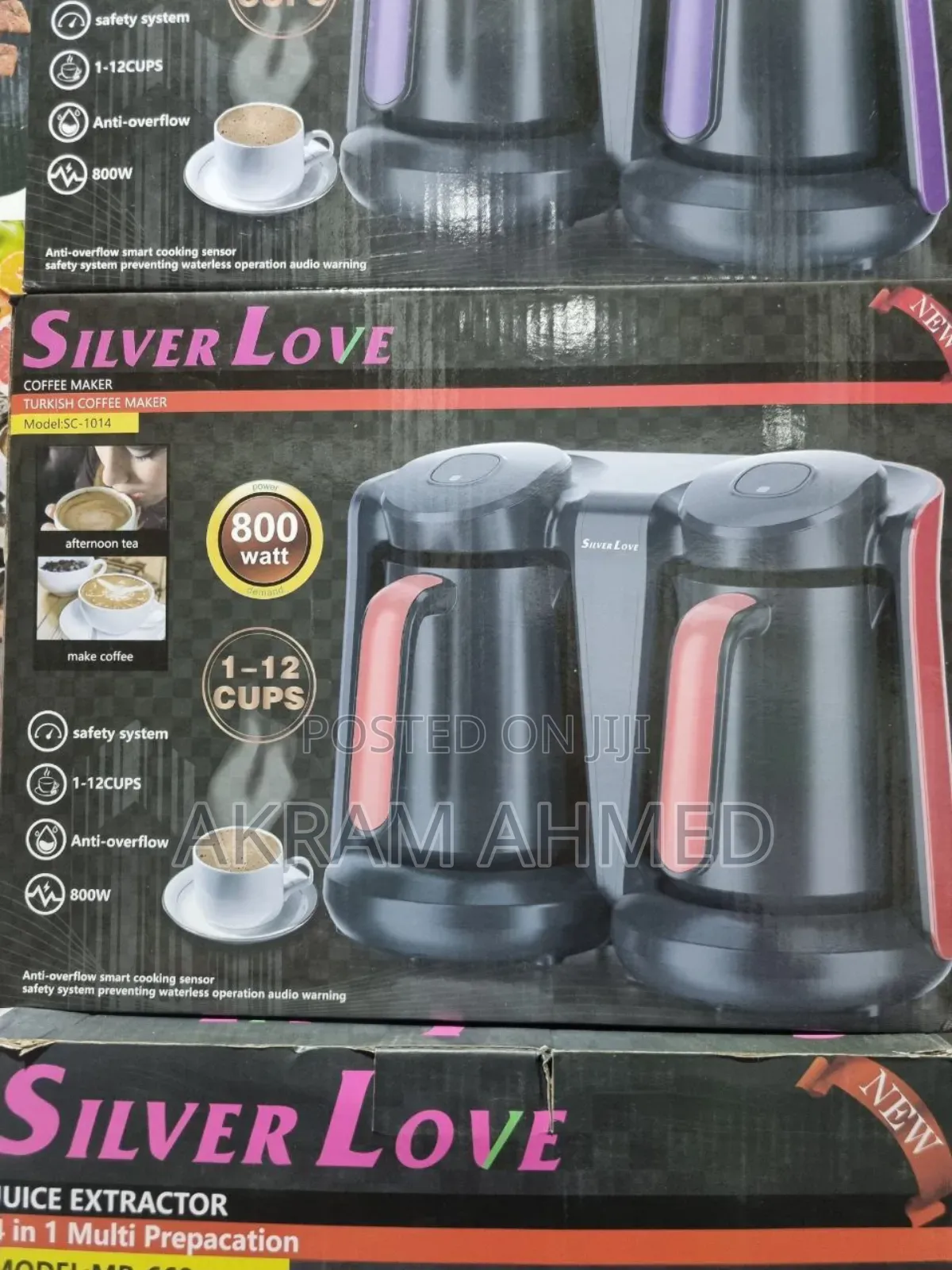 Turkish Electric Coffee Maker With Pot