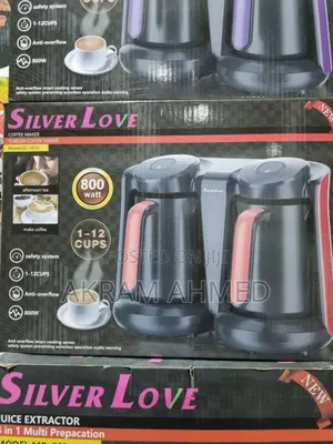 Turkish Electric Coffee Maker With Pot