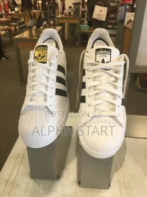 Adidas Superstar Black Strips High Quality Shoed for You