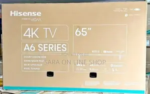 Hisense 65" A6 Series Smart UHD TV – Android 14