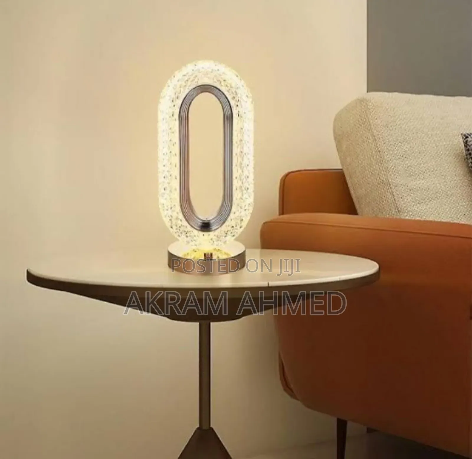 LED Crystal Table Lamp