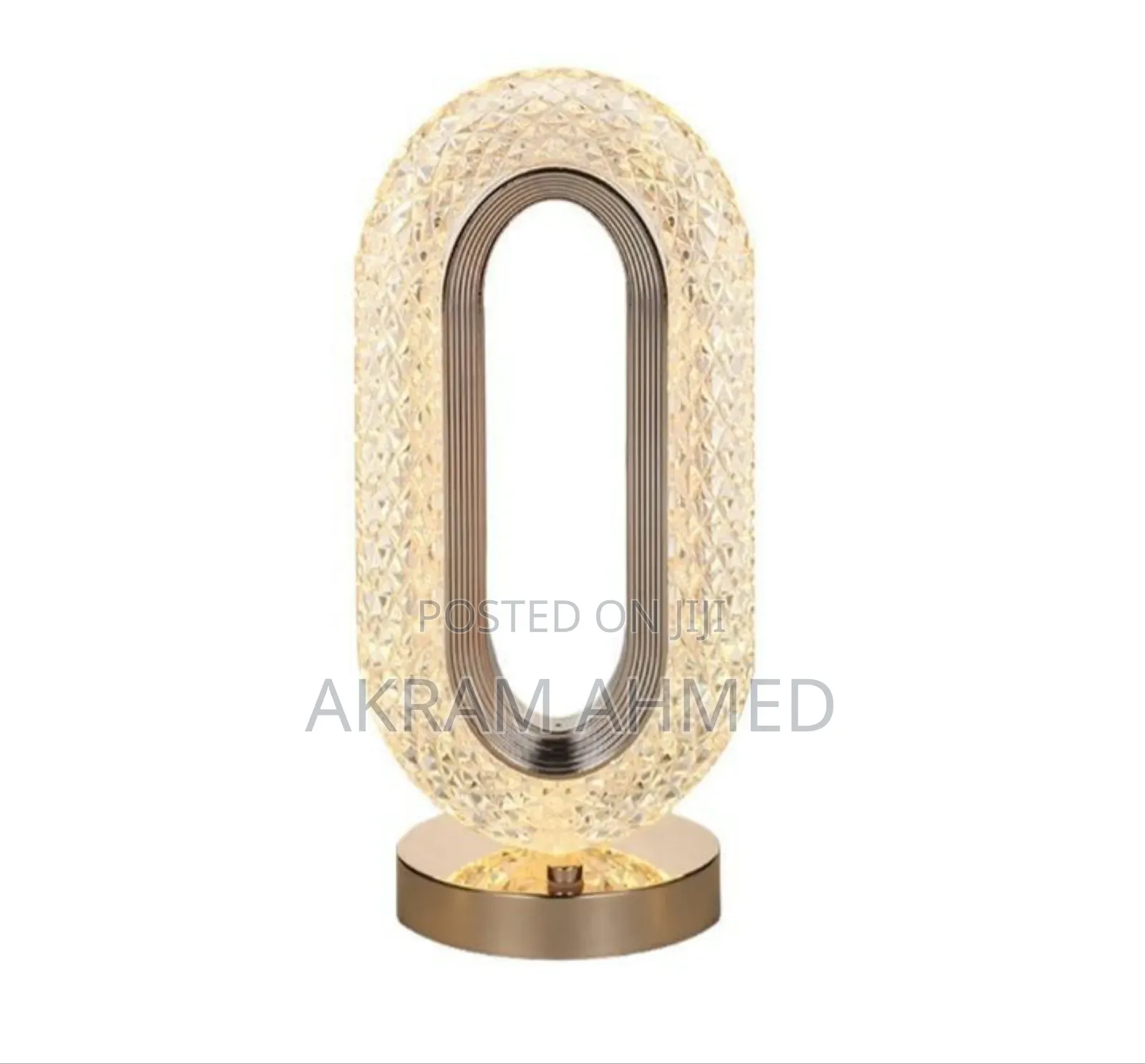 LED Crystal Table Lamp