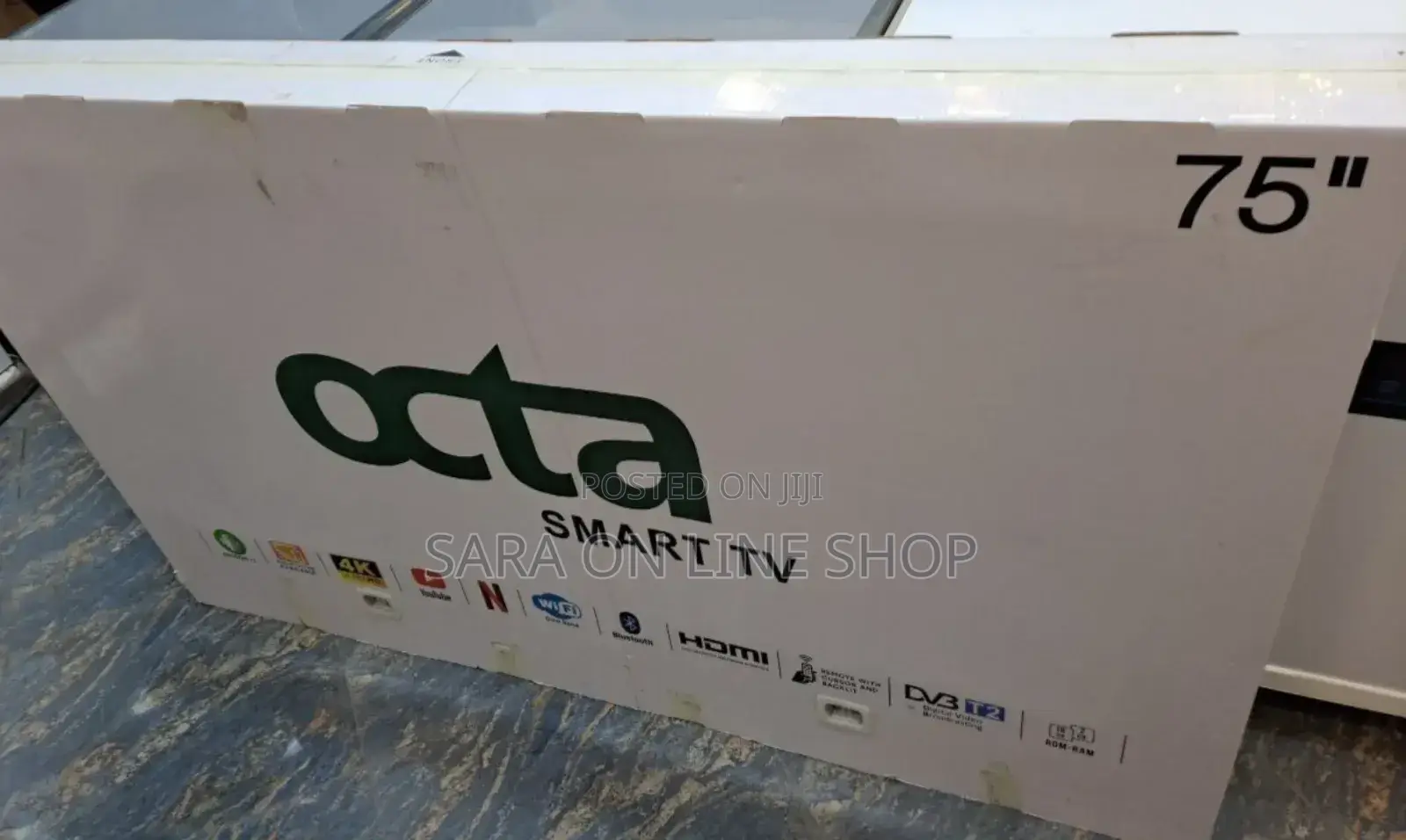 Octa 75" Smart Android Tv – Uhd, 10-Year Warranty