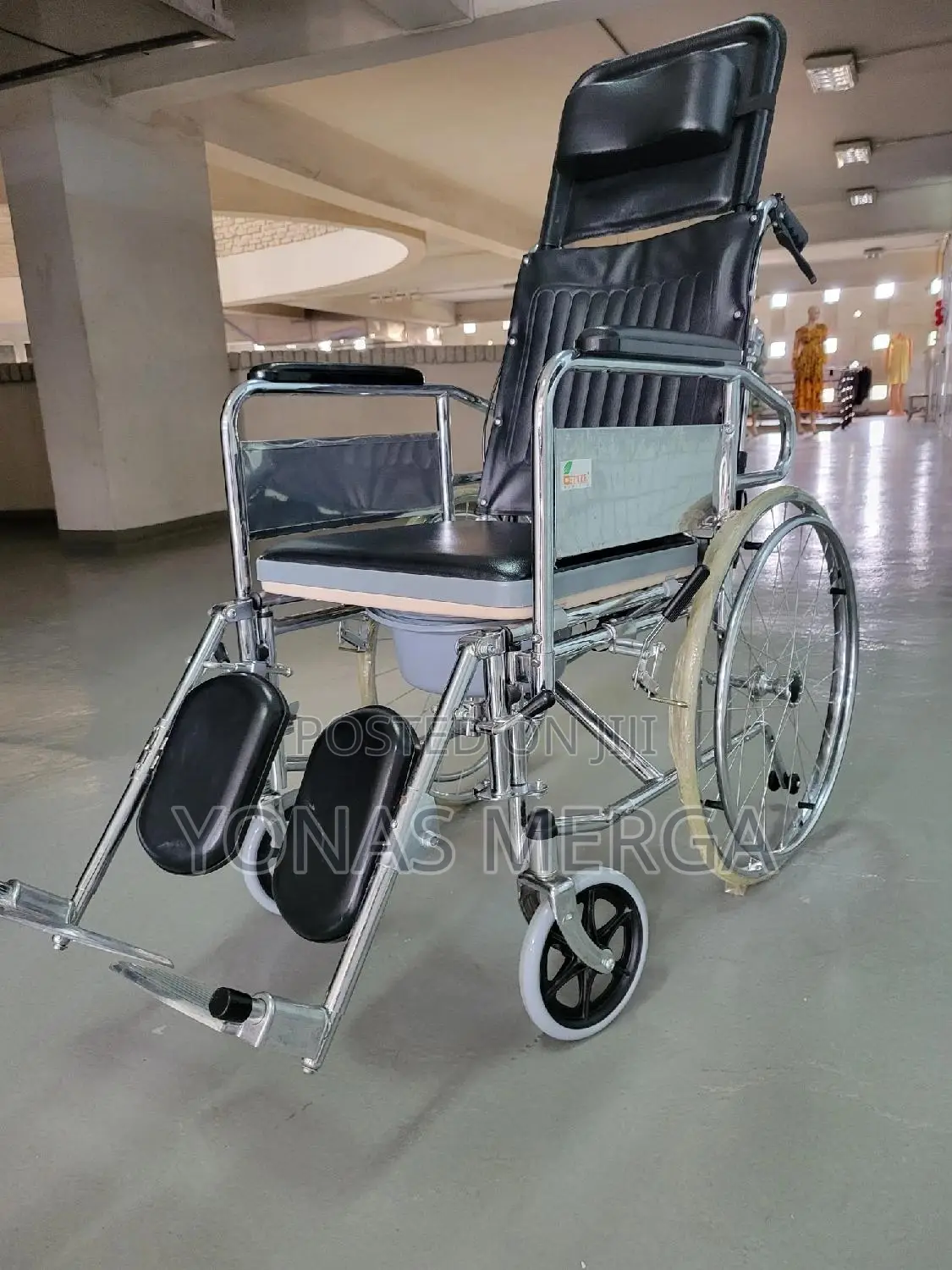 Wheelchair፵₩Wheelchair Commode(Arm Foot Rest Removable)