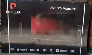 POPULAR 55" Smart Android TV – UHD, 10-Year Warranty