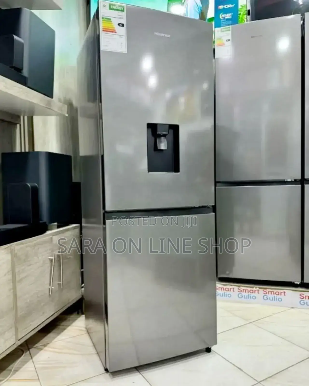 Hisense 320L Double Door Refrigerator – 10-Year Warranty