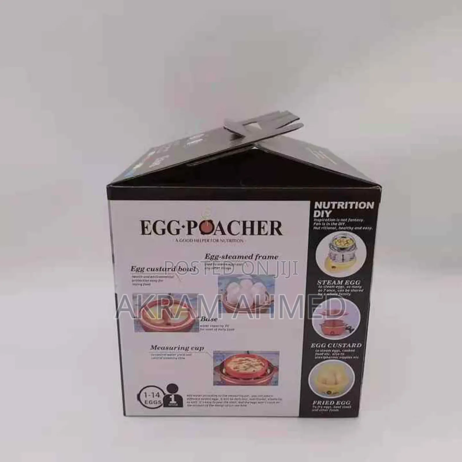 Multi Purpose Egg Poacher And Bottle Steamer