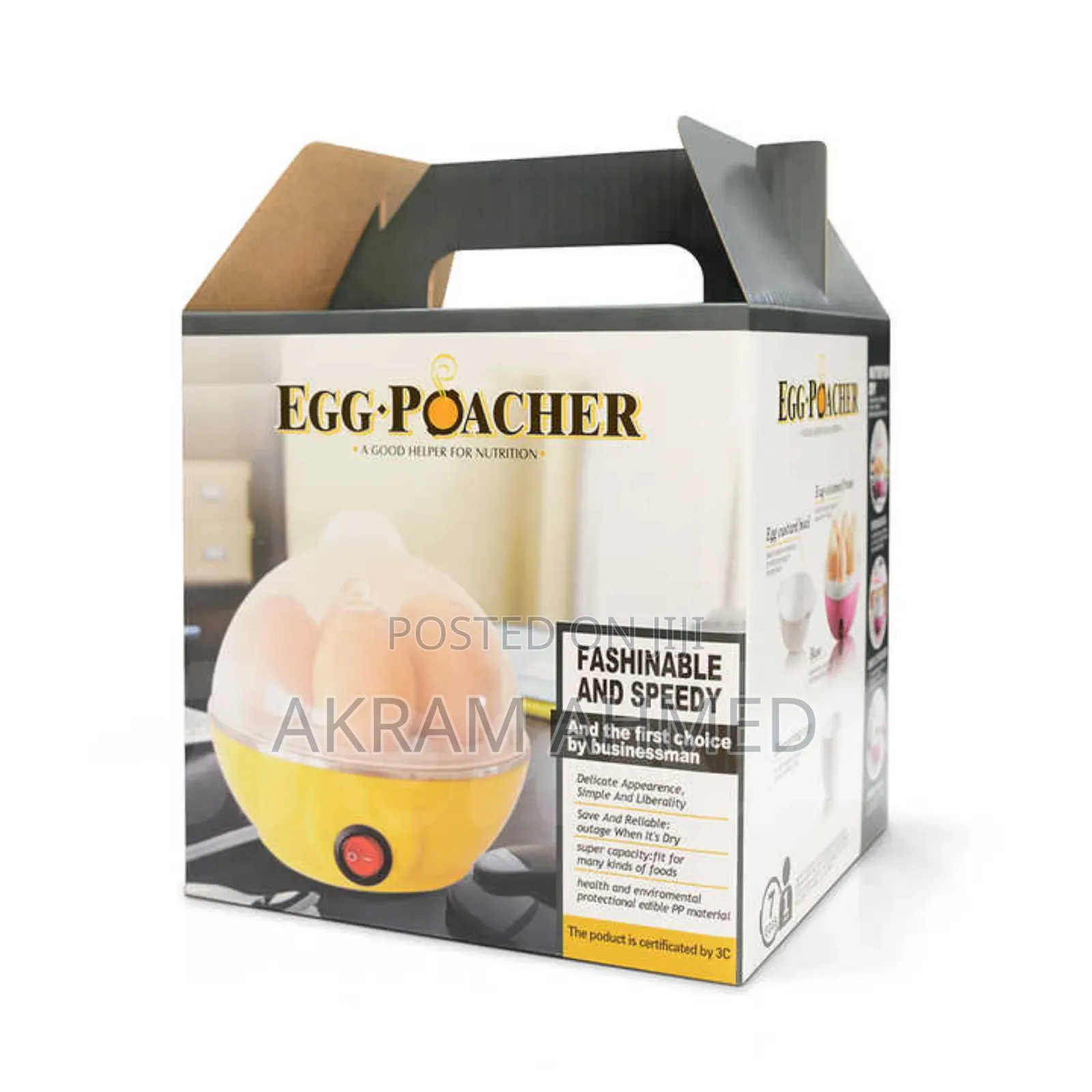 Multi Purpose Egg Poacher And Bottle Steamer