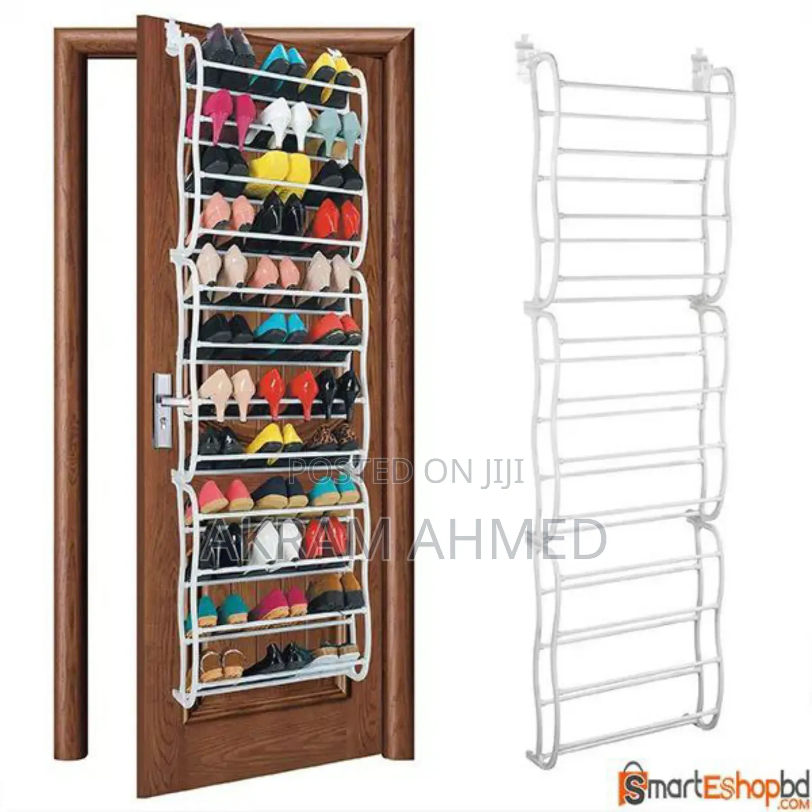 36 Pairs Over Door Shoe Rack