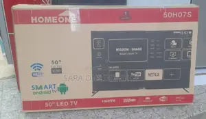 HOME ONE 50" Smart Android TV – Full HD, Wifi, Youtube
