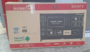 HOME ONE 50" Smart Android TV – Full HD, Wifi, Youtube