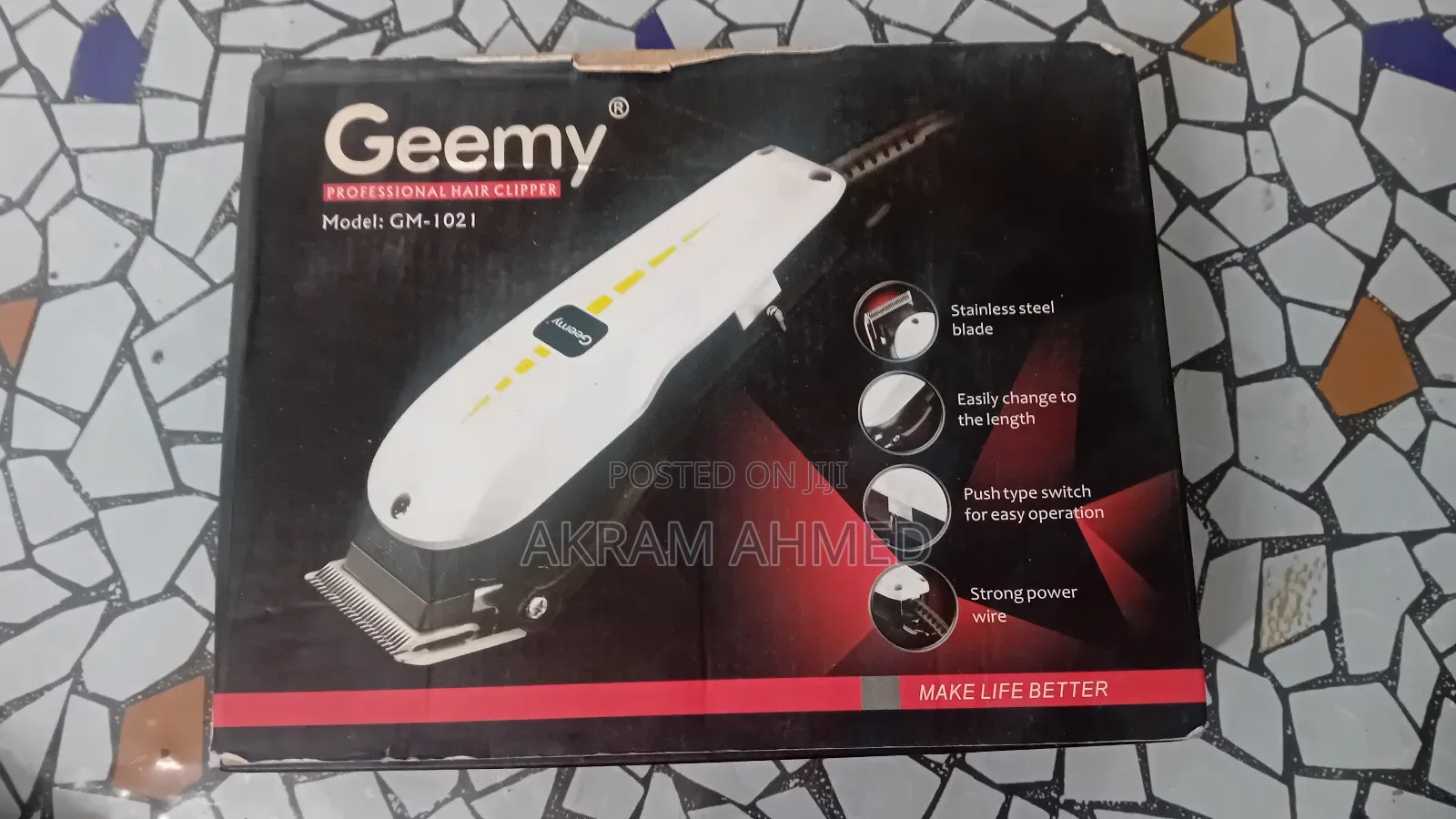 Geemy Electric Hair Clipper