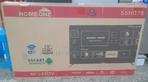 HOME ONE 55" Smart Android TV – Ultra HD, Wifi, Youtube