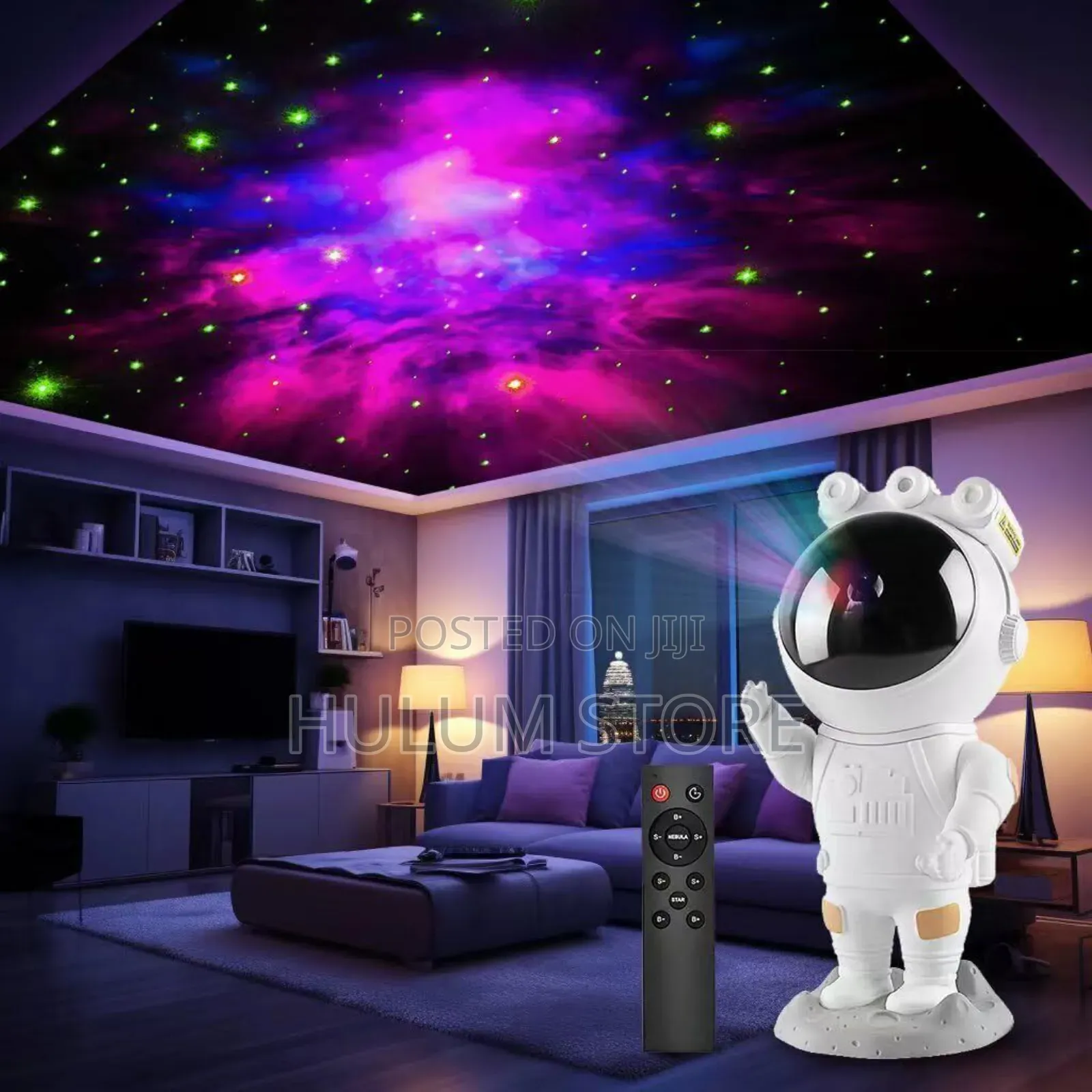 Astronaut Galaxy Star Light Projecter