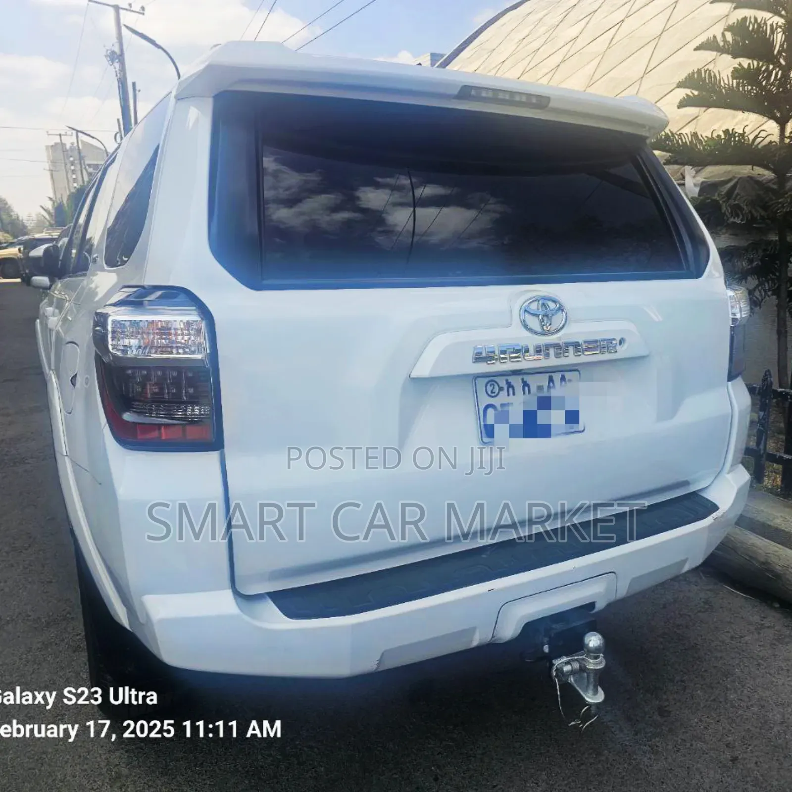 Toyota 4-Runner SR5 Premium 4dr 4x4 (4.0L 6cyl 5A) 2017 White