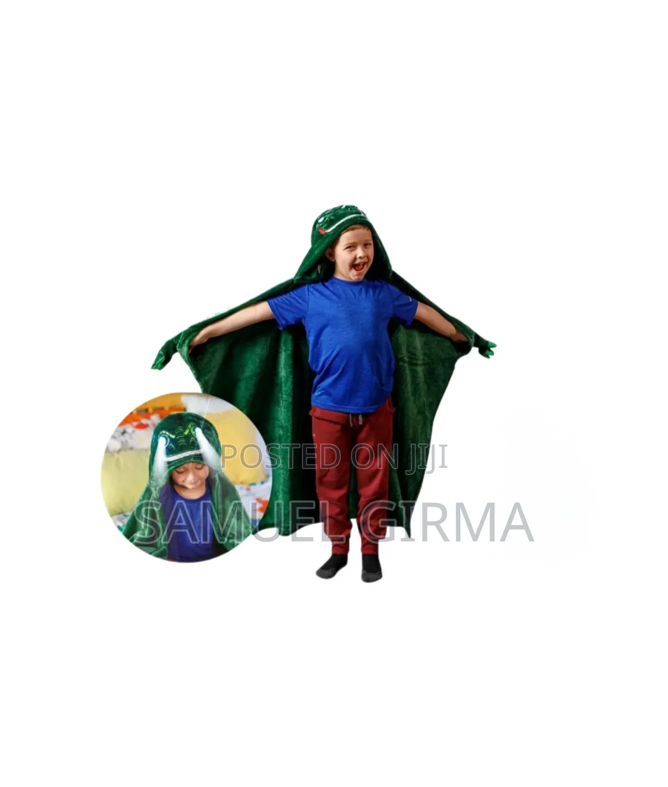 Kids Dragon Blanket
የልጆች የማታ ላይት ያለው ገዋን!