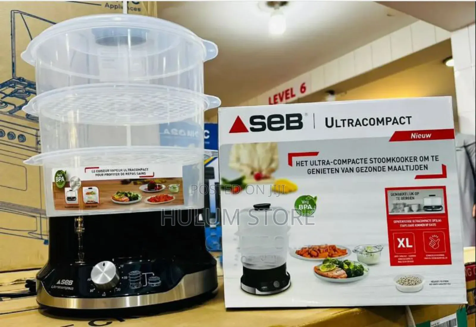 Seb Ultracompact Food Steamer