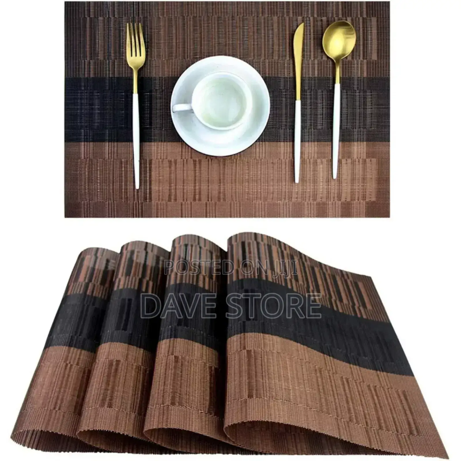 4 PCS Washable Table Mats