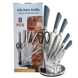 Kichen Knife Set 8pcs የቢላ Set