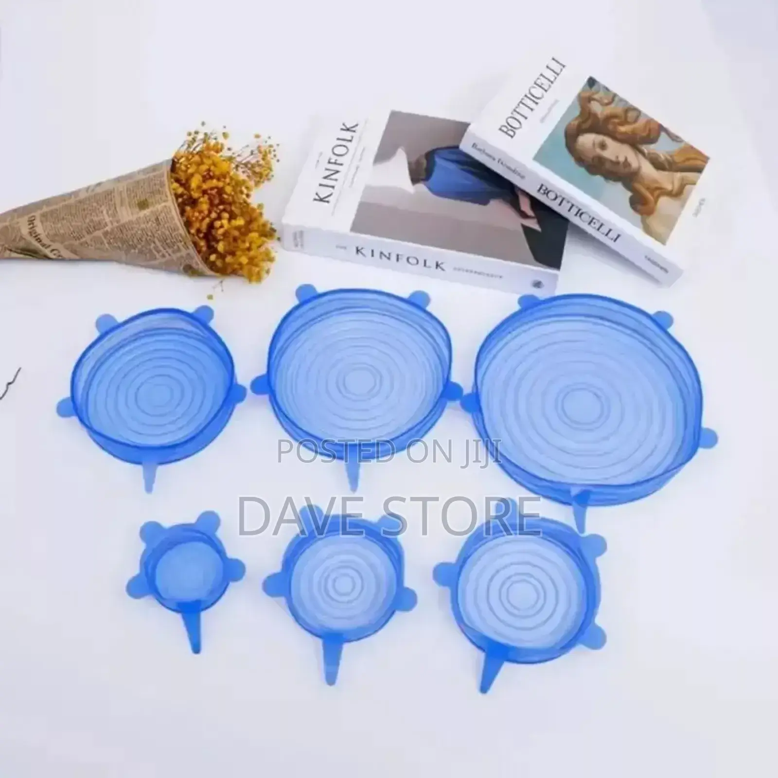 Super Stretch Silicon Lids ( 6 Pack )