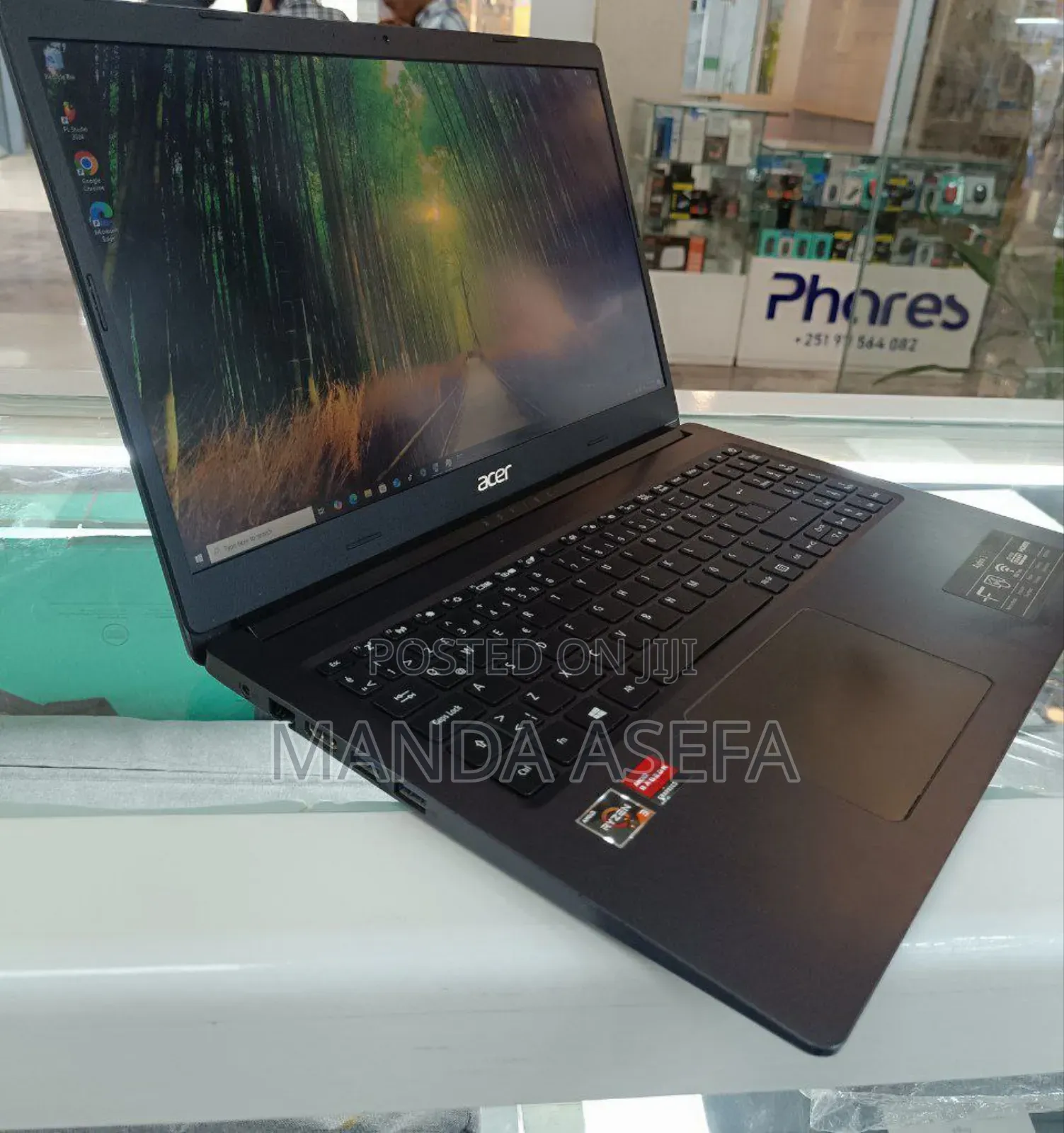 New Laptop Acer Aspire 3 4GB AMD Ryzen 3 SSD 256GB