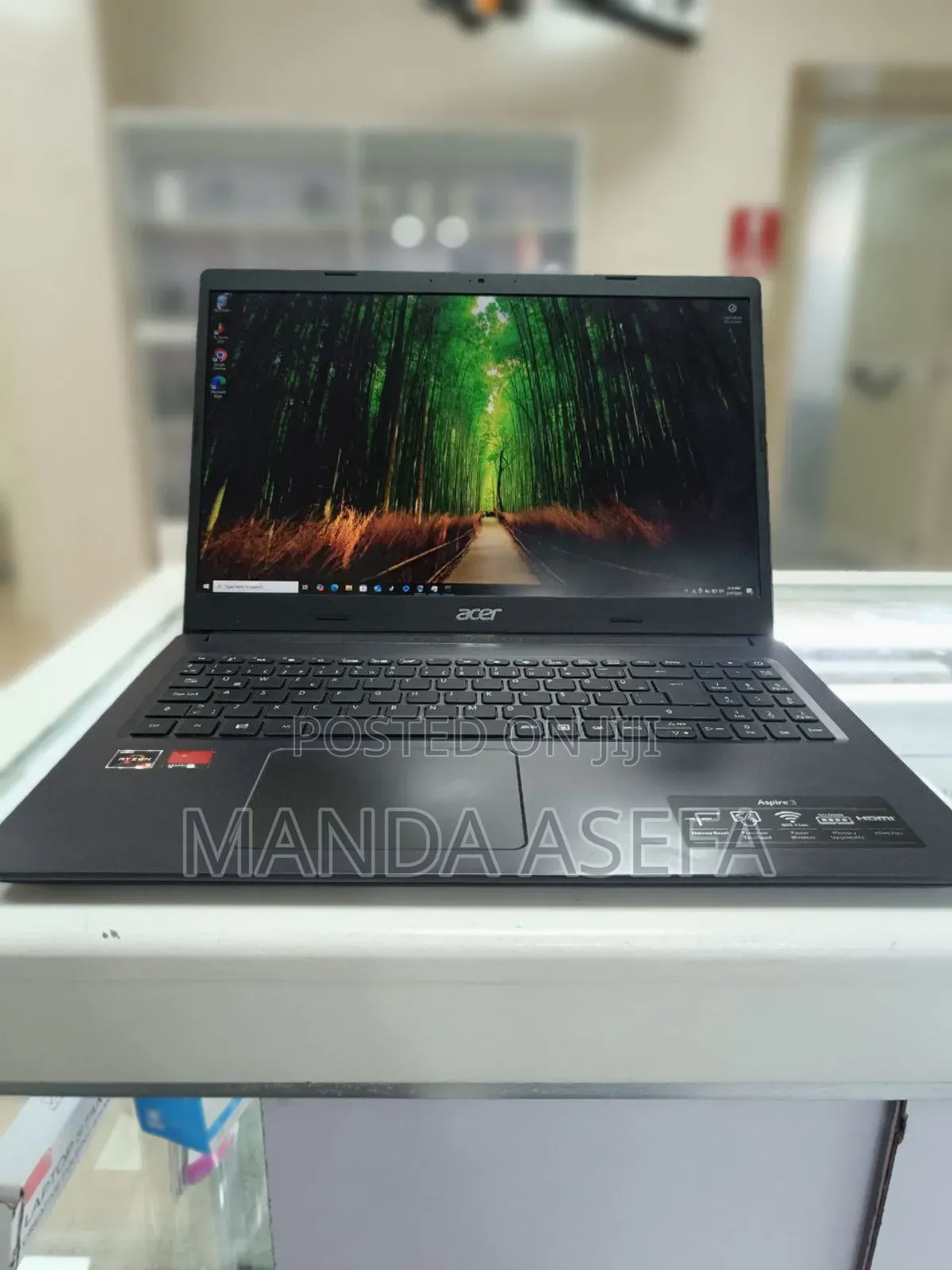 New Laptop Acer Aspire 3 4GB AMD Ryzen 3 SSD 256GB