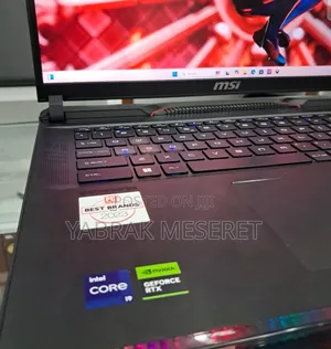 New Laptop MSI 64GB Intel Core I9 SSD 2T