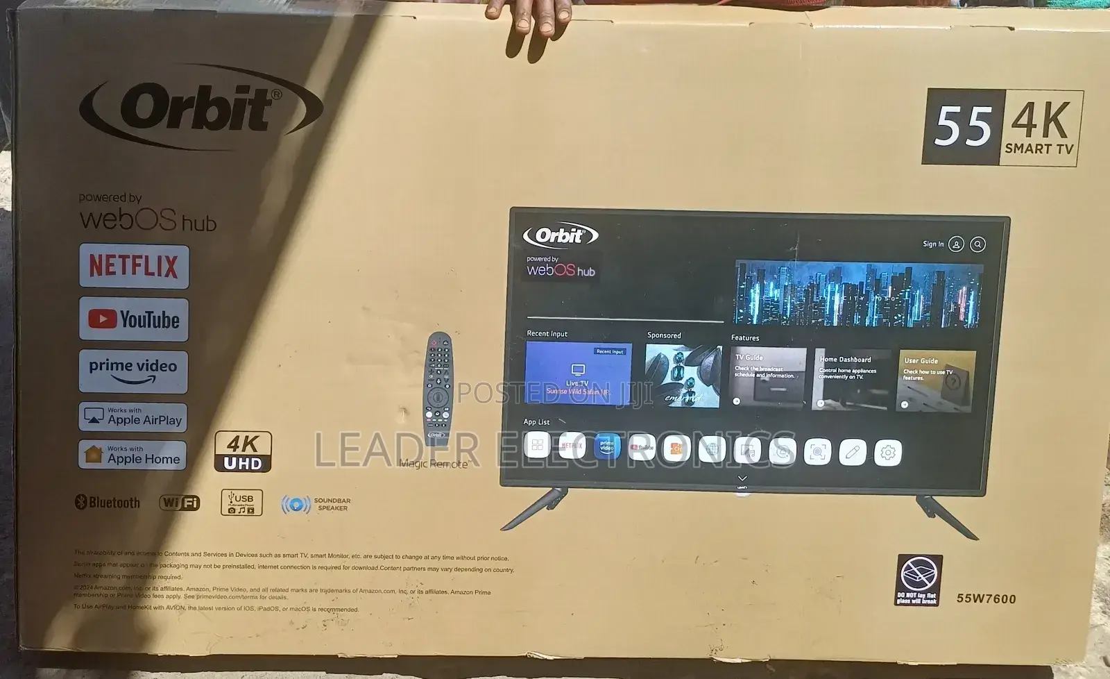 Orbit Tv 55 Inch Smart Android Tv