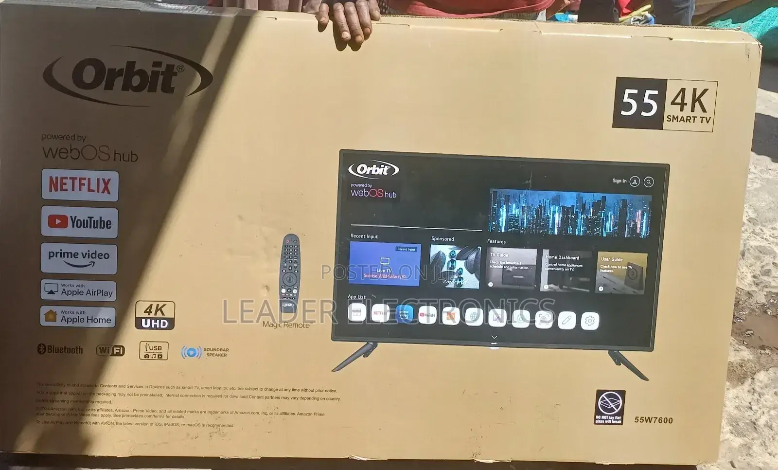 Orbit Tv 55 Inch Smart Android Tv