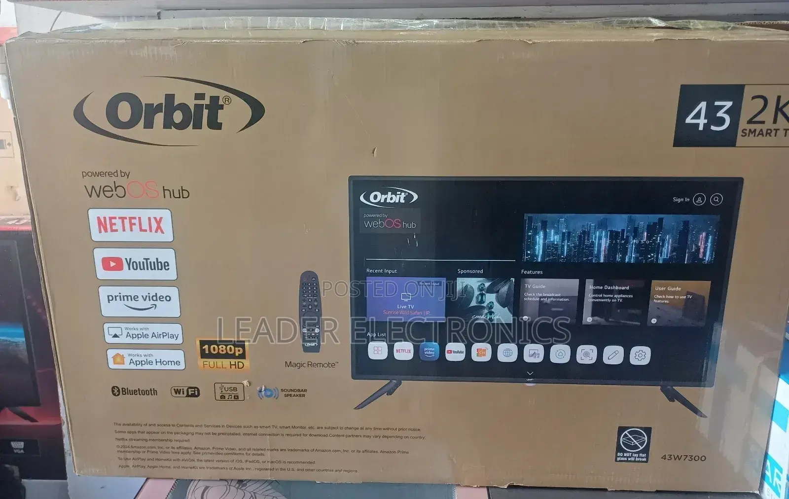 Orbit Tv 43 Inch Smart Android Tv