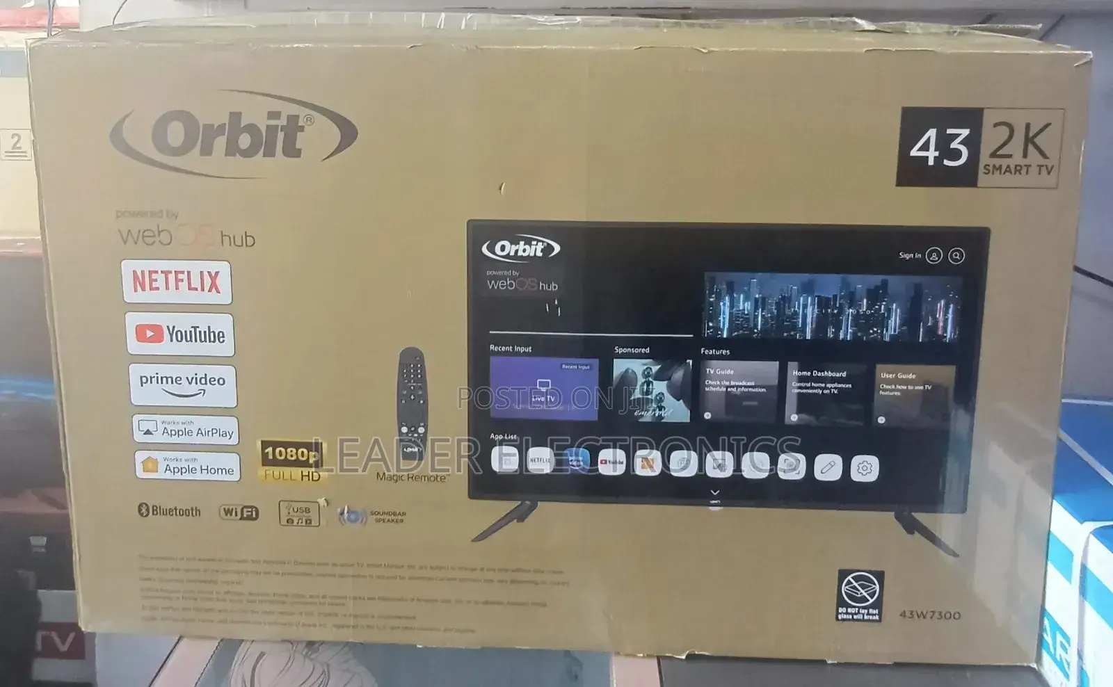 Orbit Tv 43 Inch Smart Android Tv