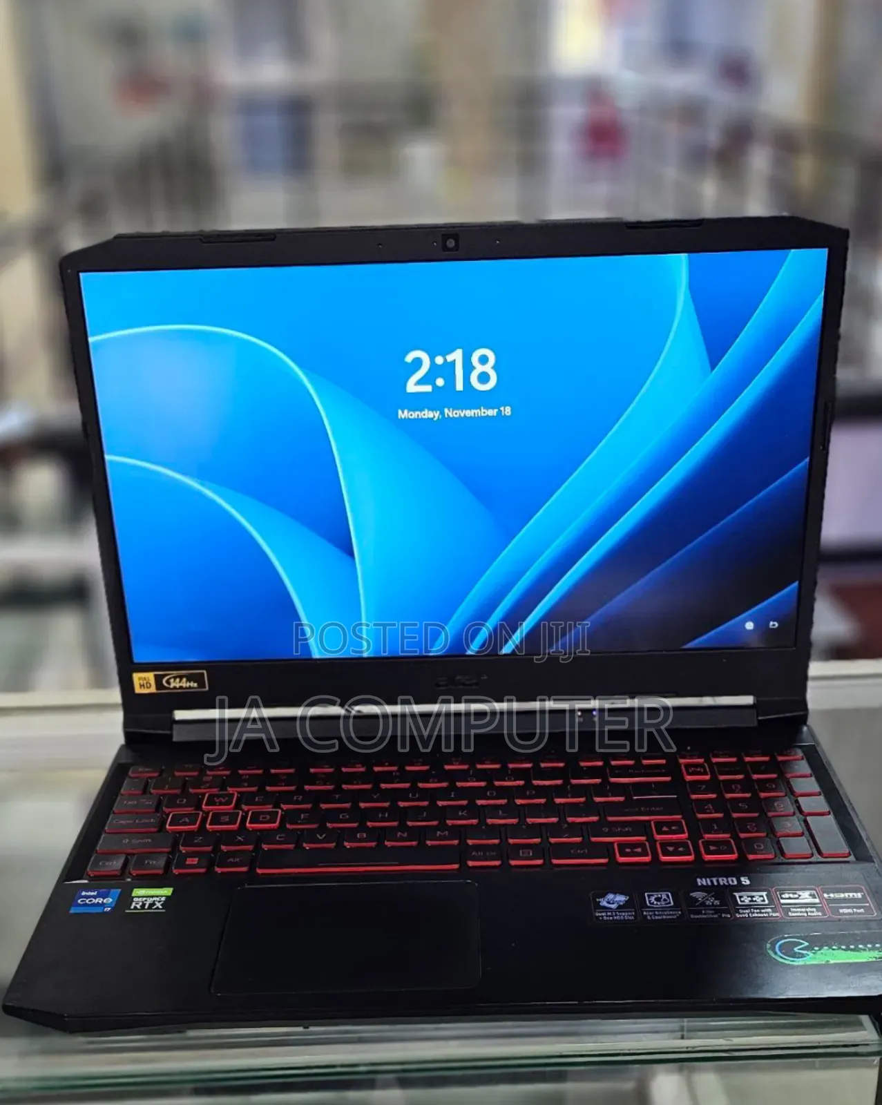 New Laptop Acer Nitro 5 16GB Intel Core I7 SSD 512GB