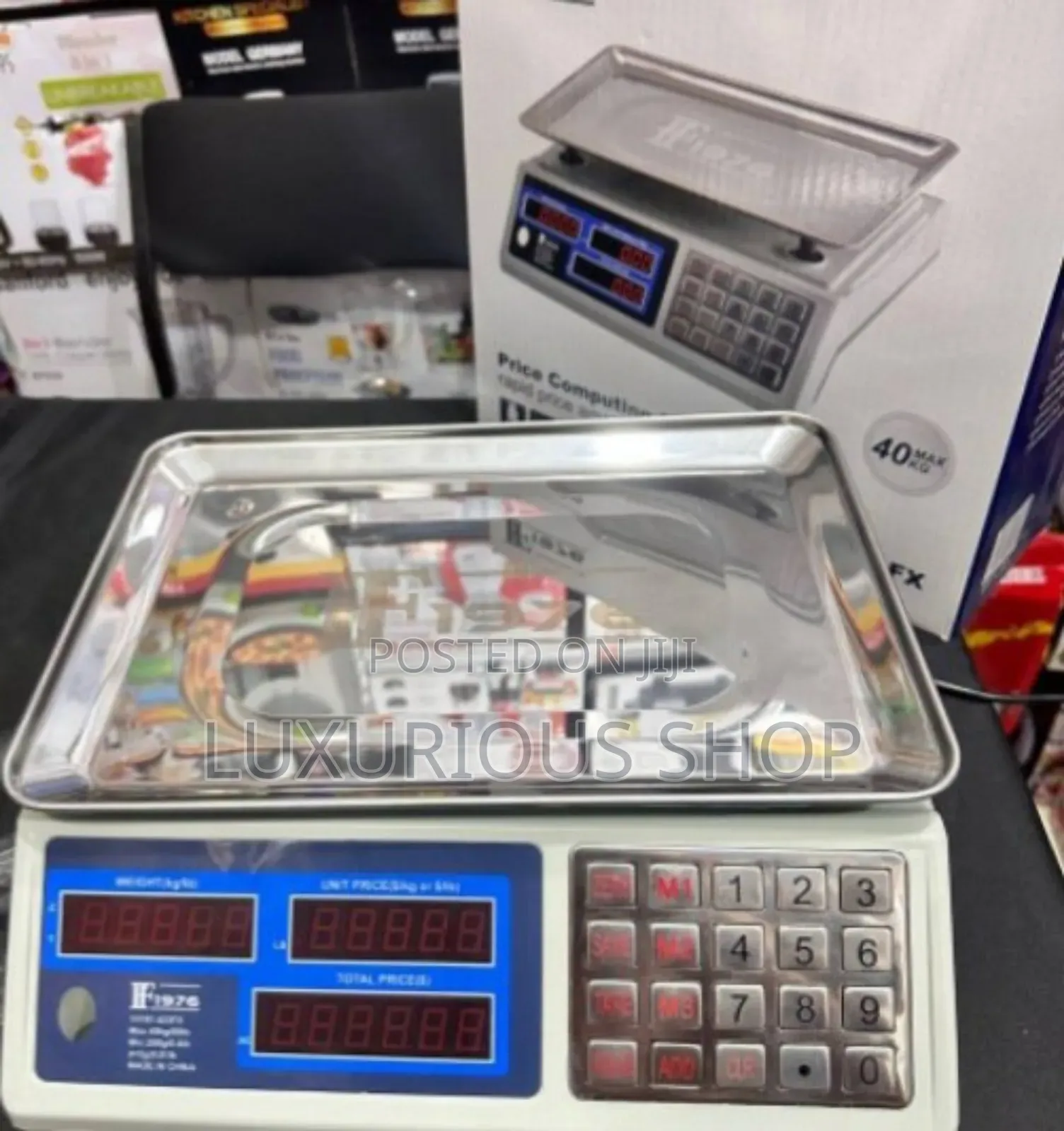 Digital Scale With Unit Mizan