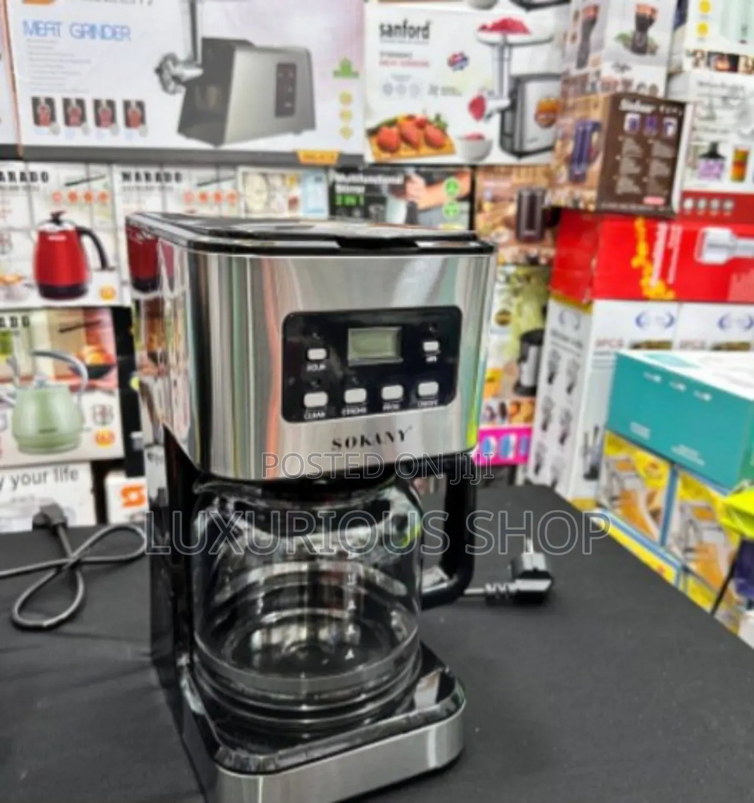 Sokany Digital Coffee Maker - 12cups