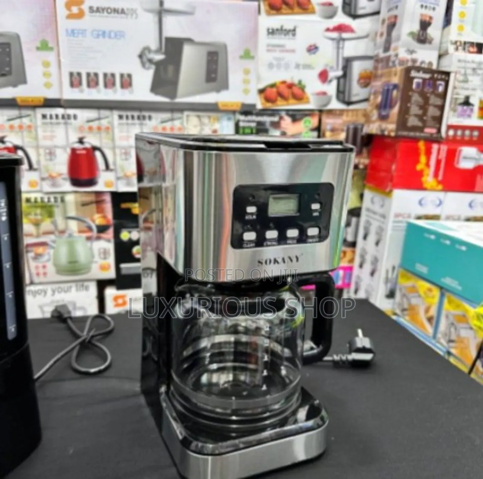 Sokany Digital Coffee Maker - 12cups