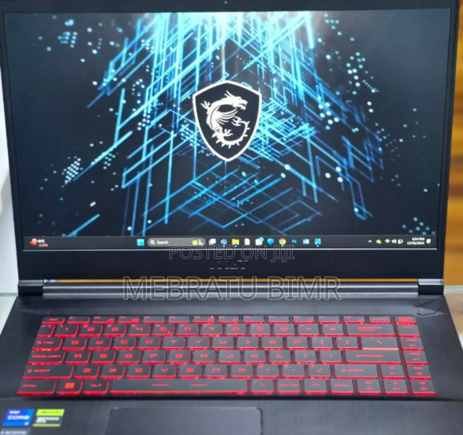 New Laptop MSI GF63 16GB Intel Core I7 SSD 1T