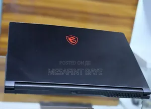 New Laptop MSI GF63 16GB Intel Core I7 SSD 1T