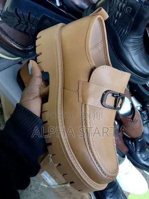 Photo - Original Brown Lather Shoes for Mans